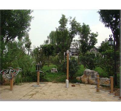 塑木器材實(shí)景